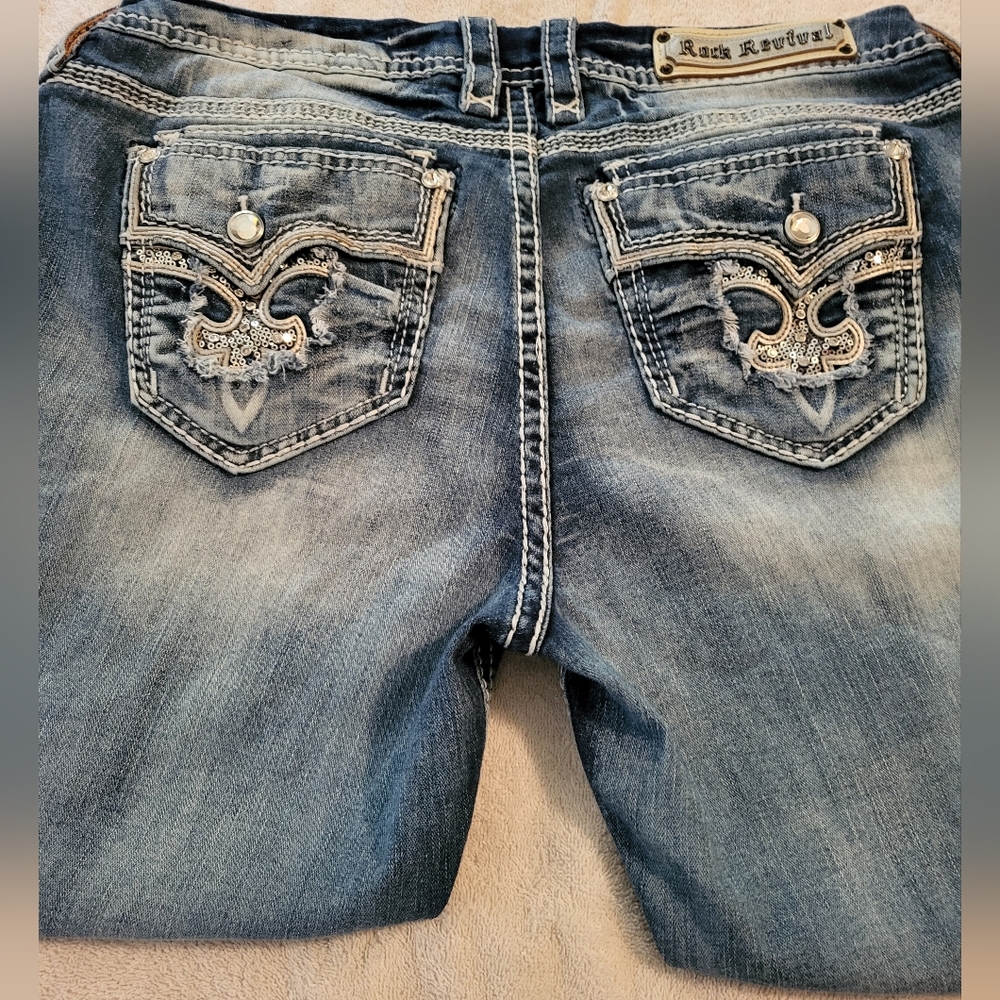 Woman's Rock Revival Jeans